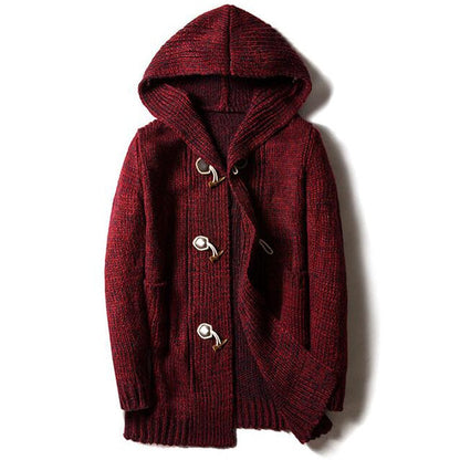 LEO | Stylowy męski sweter z kapturem, idealny dla modnego i komfortowego looku