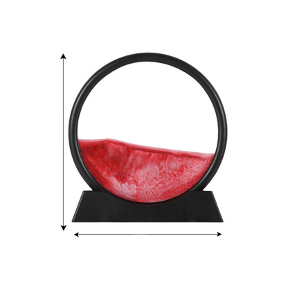 Dynamiczna Kompozycja Piaskowa: Naturalne Piękno w Twoim Wnętrzu