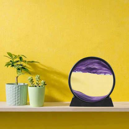 Dynamiczna Kompozycja Piaskowa: Naturalne Piękno w Twoim Wnętrzu