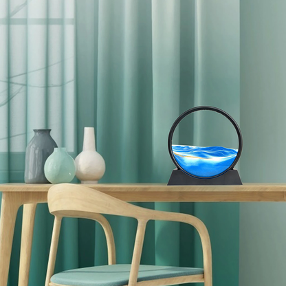 Dynamiczna Kompozycja Piaskowa: Naturalne Piękno w Twoim Wnętrzu