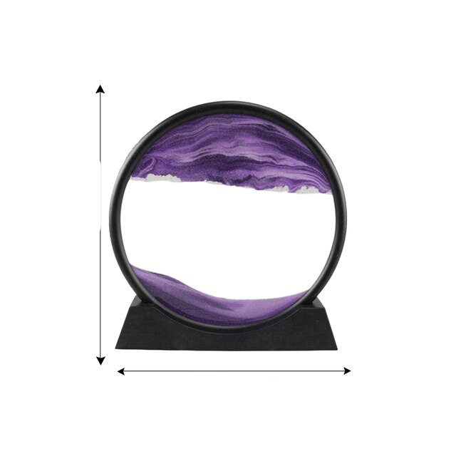 Dynamiczna Kompozycja Piaskowa: Naturalne Piękno w Twoim Wnętrzu