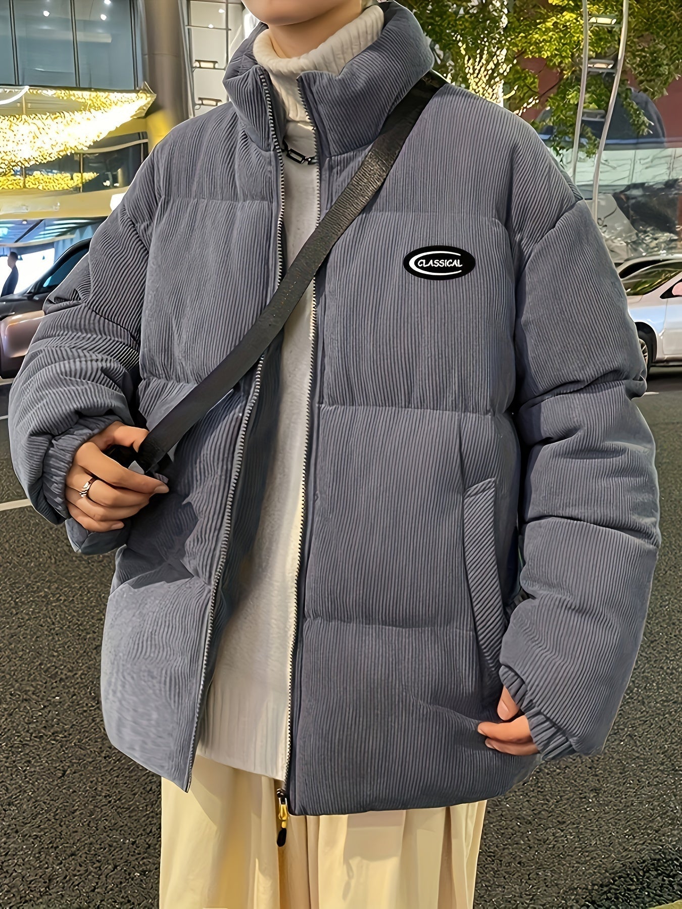 MANDY – Zimowa kurtka damska z torbą na ramię