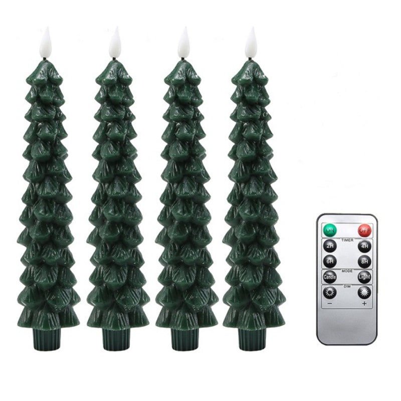 GlowTree – LED Decorative Candles for Christmas Tree with Timer Function