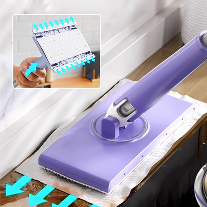 Mop do czyszczenia z nawilżanymi chusteczkami (+ 10 gratisowych chusteczek)