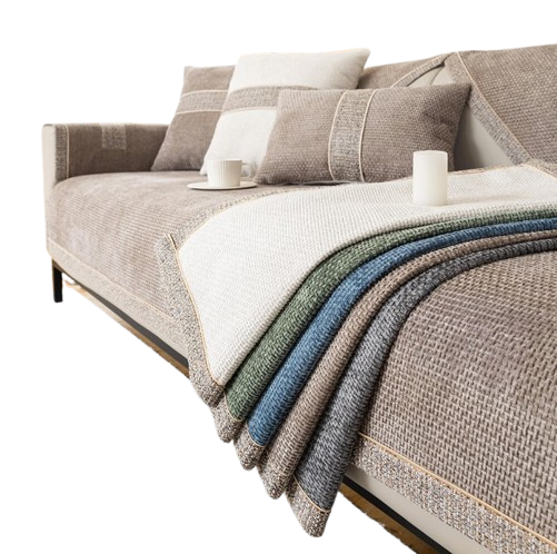 Stylowy Pokrowiec na Kanapę z Ochroną