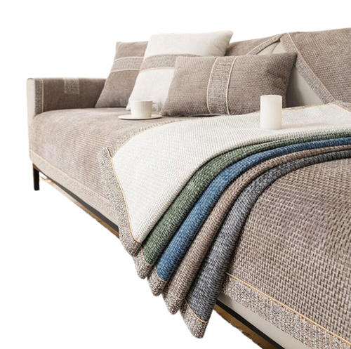 Stylowy Pokrowiec na Kanapę z Ochroną