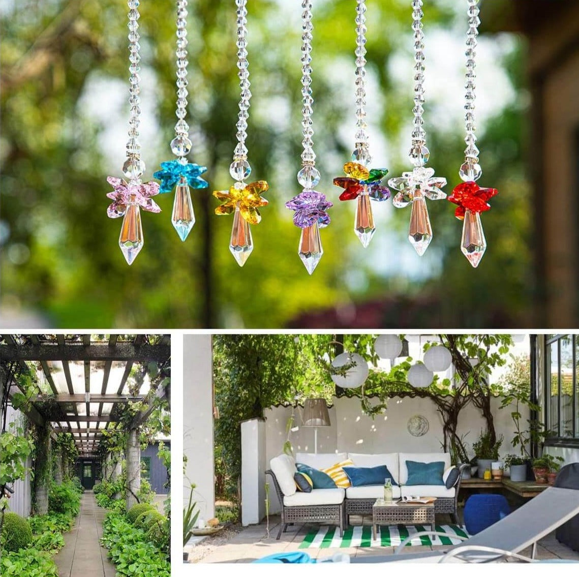 Figurka anioła z magicznym łapaczem słońca