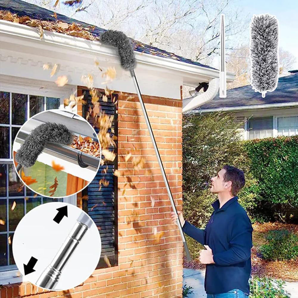 Antystatyczna Miotełka z Teleskopowym Uchwyt – Skuteczna i Łatwa w Czyszczeniu