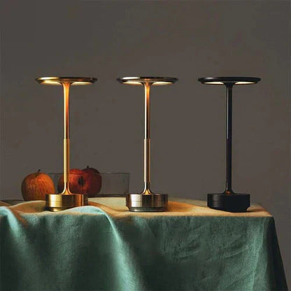 Bezprzewodowa lampa stołowa USB - GlowBeam z funkcją ładowania