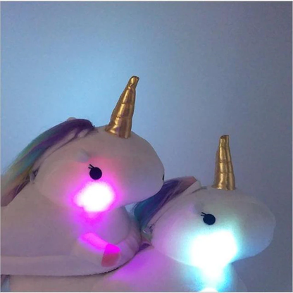 Jednorożcowe kapcie z efektownym podświetleniem