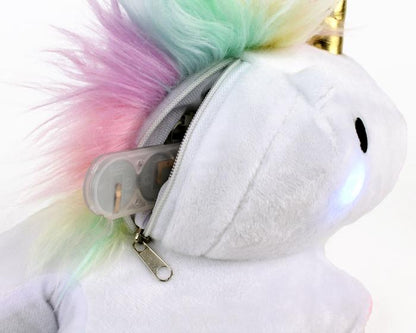 Jednorożcowe kapcie z efektownym podświetleniem