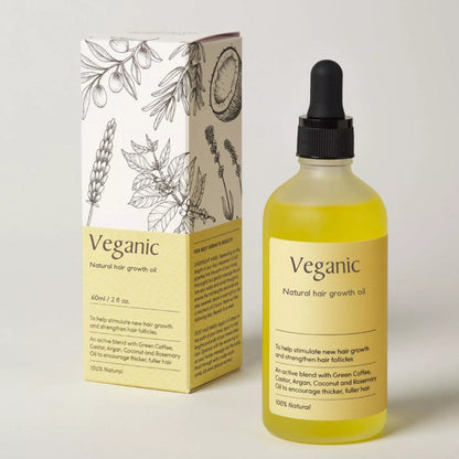 Veganic Glow - 100% Natural Hair Strengthening Oil