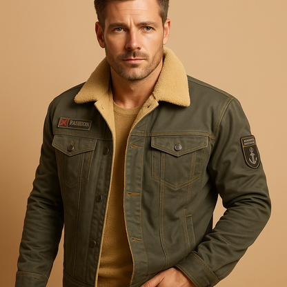 Polarowa kurtka motocyklowa dla mężczyzn z wzmocnieniami | Daan