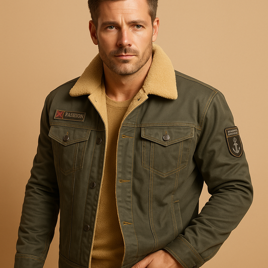 Polarowa kurtka motocyklowa dla mężczyzn z wzmocnieniami | Daan