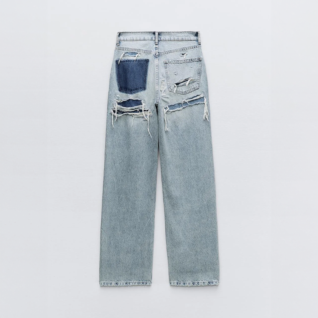 Livia - Vintage Distressed Jeans